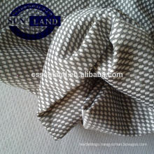 cotton polyester knitted honeycomb interlock fabric
 